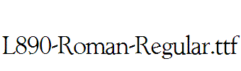 L890-Roman-Regular