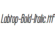 Labtop-Bold-Italic