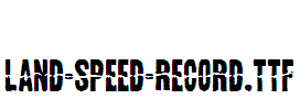 Land-Speed-Record