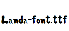 Landa-font