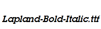 Lapland-Bold-Italic