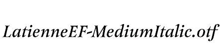 LatienneEF-MediumItalic