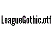 LeagueGothic