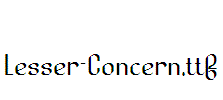 Lesser-Concern