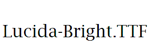 Lucida-Bright