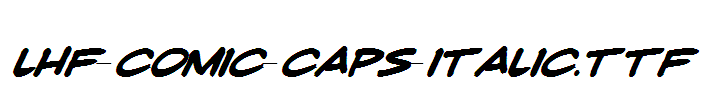 LHF-Comic-Caps-Italic