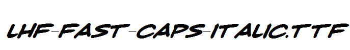 LHF-Fast-Caps-Italic