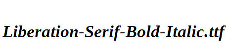 Liberation-Serif-Bold-Italic