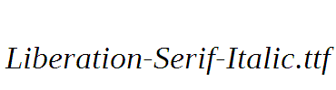 Liberation-Serif-Italic