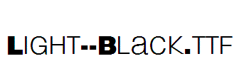 Light--Black