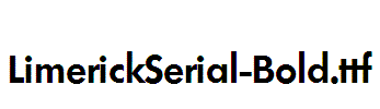 LimerickSerial-Bold