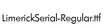 LimerickSerial-Regular