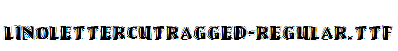 LinoletterCutRagged-Regular