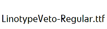 LinotypeVeto-Regular