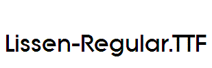 Lissen-Regular