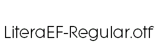 LiteraEF-Regular