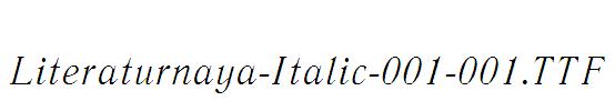 Literaturnaya-Italic-001-001