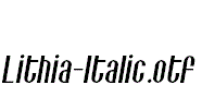 Lithia-Italic