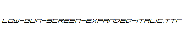 Low-Gun-Screen-Expanded-Italic