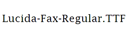 Lucida-Fax-Regular