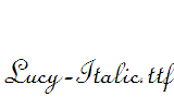 Lucy-Italic