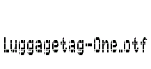 Luggagetag-One