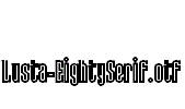 Lusta-EightySerif