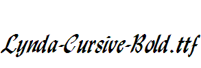 Lynda-Cursive-Bold