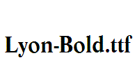 Lyon-Bold