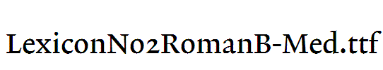 LexiconNo2RomanB-Med