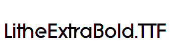 LitheExtraBold