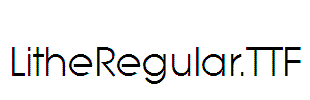 LitheRegular