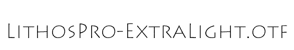 LithosPro-ExtraLight