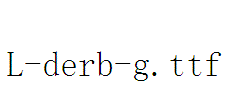 L-derb-g