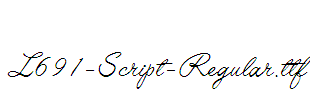 L691-Script-Regular