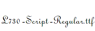 L730-Script-Regular