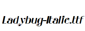 Ladybug-Italic