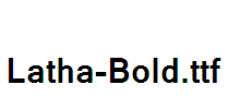 Latha-Bold