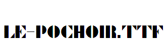 Le-Pochoir