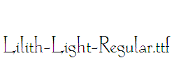 Lilith-Light-Regular