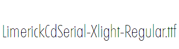 LimerickCdSerial-Xlight-Regular