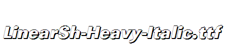 LinearSh-Heavy-Italic