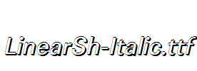 LinearSh-Italic