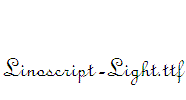 Linoscript-Light