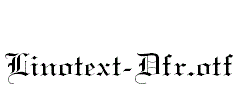 Linotext-Dfr