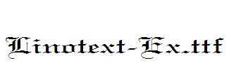 Linotext-Ex