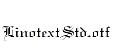 LinotextStd