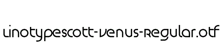 LinotypeScott-Venus-Regular