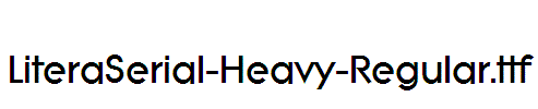 LiteraSerial-Heavy-Regular