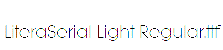 LiteraSerial-Light-Regular